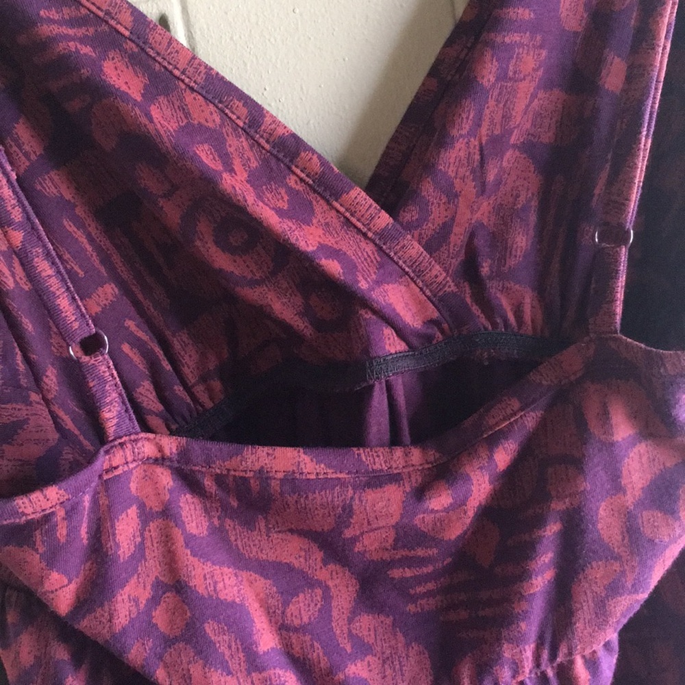 NWT Size S Sonoma cross top tank dress In purple - Picture 8 of 8
